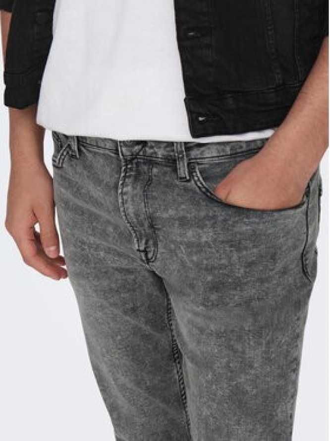 Only & Sons Jeansy Weft 22024592 Szary Regular Fit