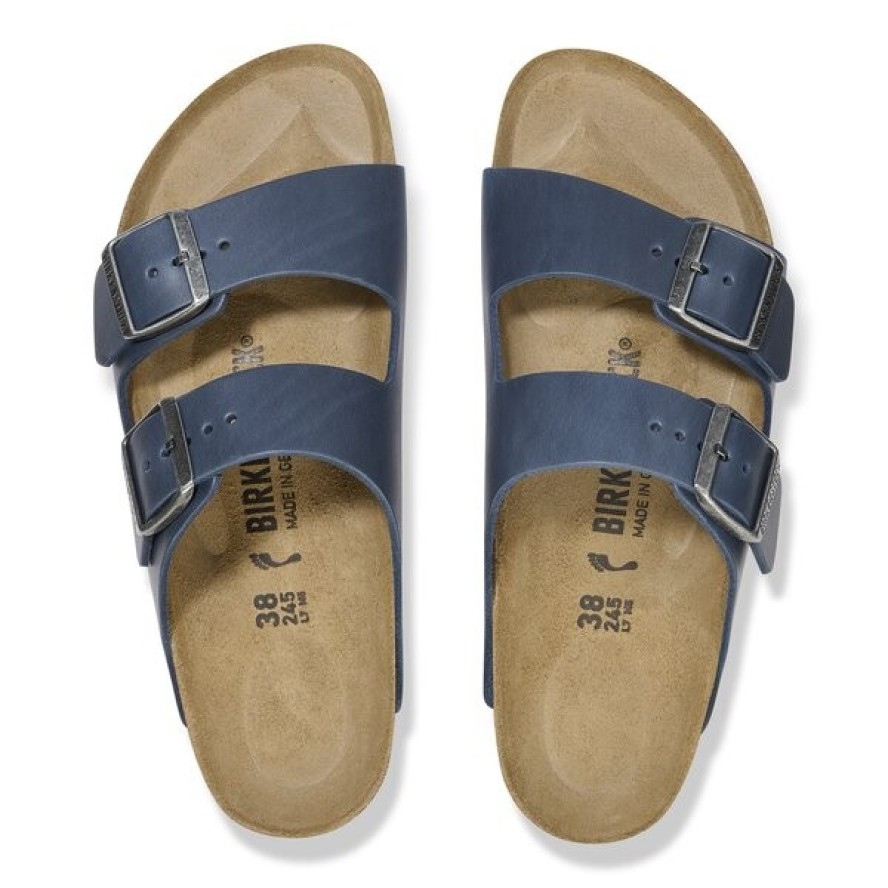 Klapki męskie BIRKENSTOCK ARIZONA LEOI BLUE