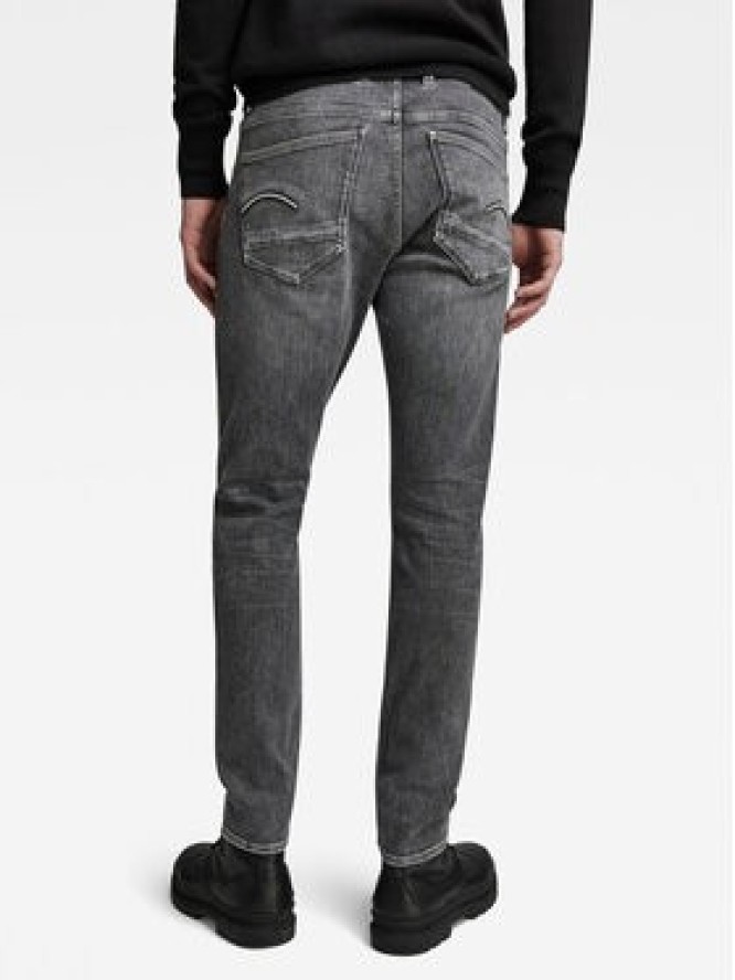 G-Star Raw Jeansy Revend D20071-D535 Szary Skinny Fit