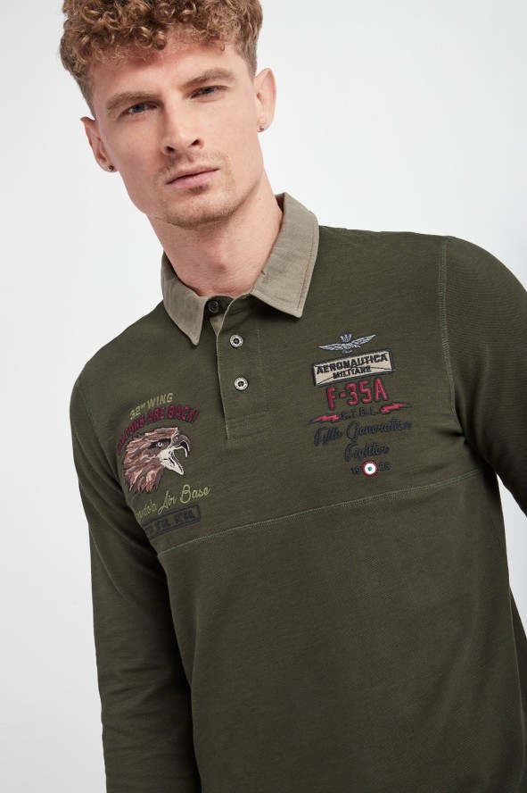 Polo męskie AERONAUTICA MILITARE