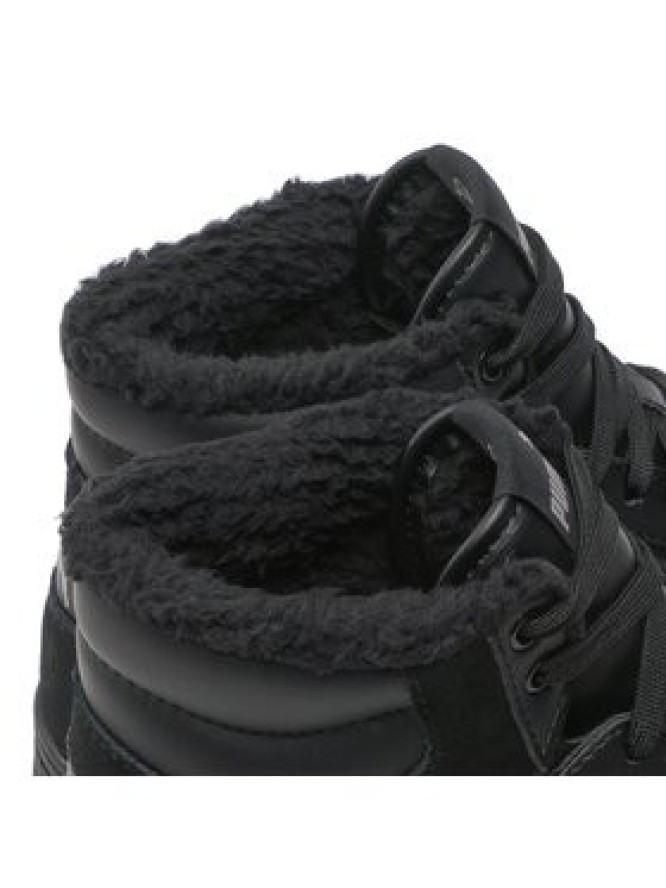 Puma Sneakersy Shuffle Mid Fur 387609 01 Czarny