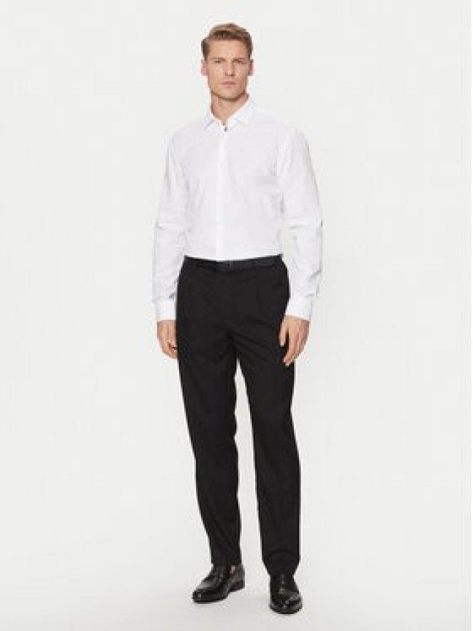 HUGO Koszula Koey 50534124 Biały Slim Fit