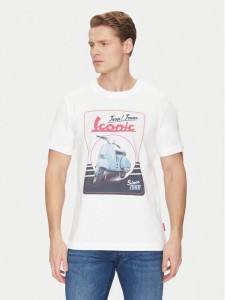 JOOP! Jeans T-Shirt 30045503 Biały Modern Fit