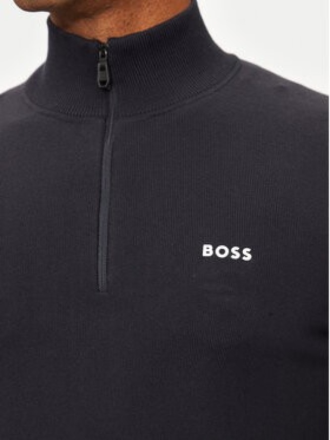 Boss Sweter Ever-X_QZ 50498518 Granatowy Regular Fit