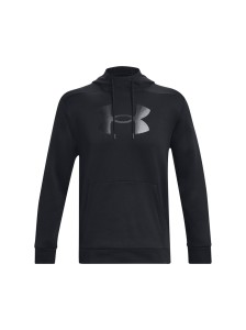 Bluza treningowa męska Under Armour UA Armour Fleece Big Logo Hd - czarne