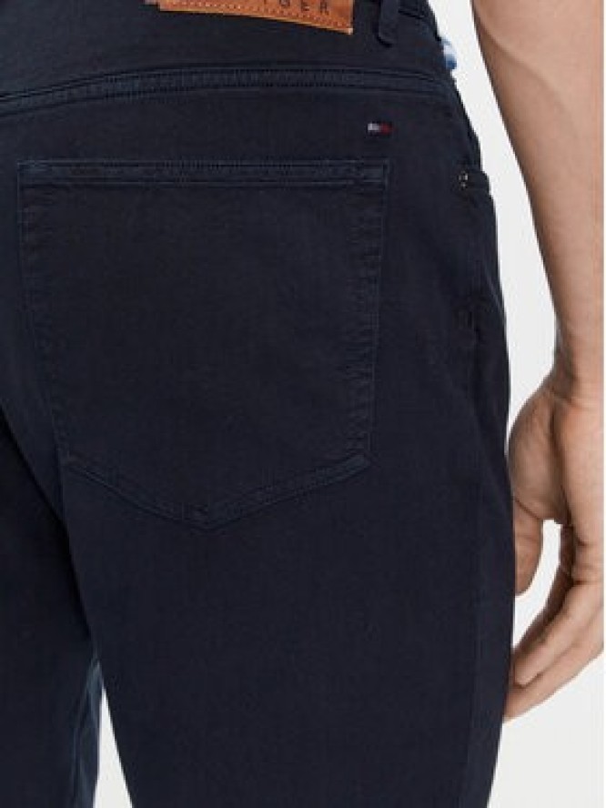 Tommy Hilfiger Jeansy Denton MW0MW33908 Granatowy Straight Leg