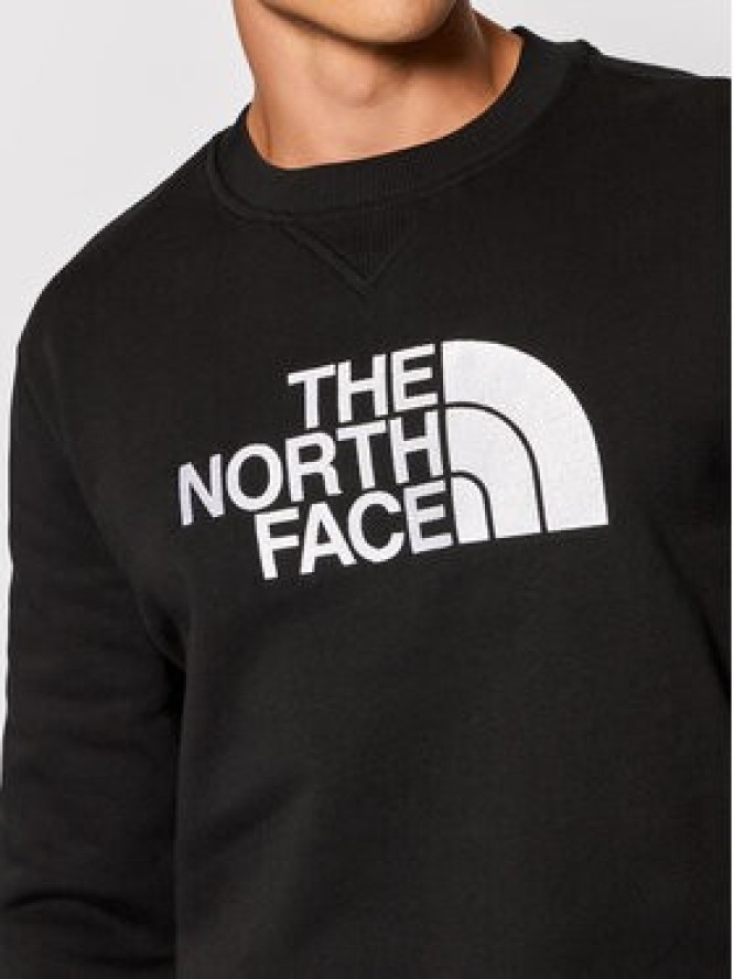 The North Face Bluza Drew Peak Crew NF0A4SVR Czarny Regular Fit