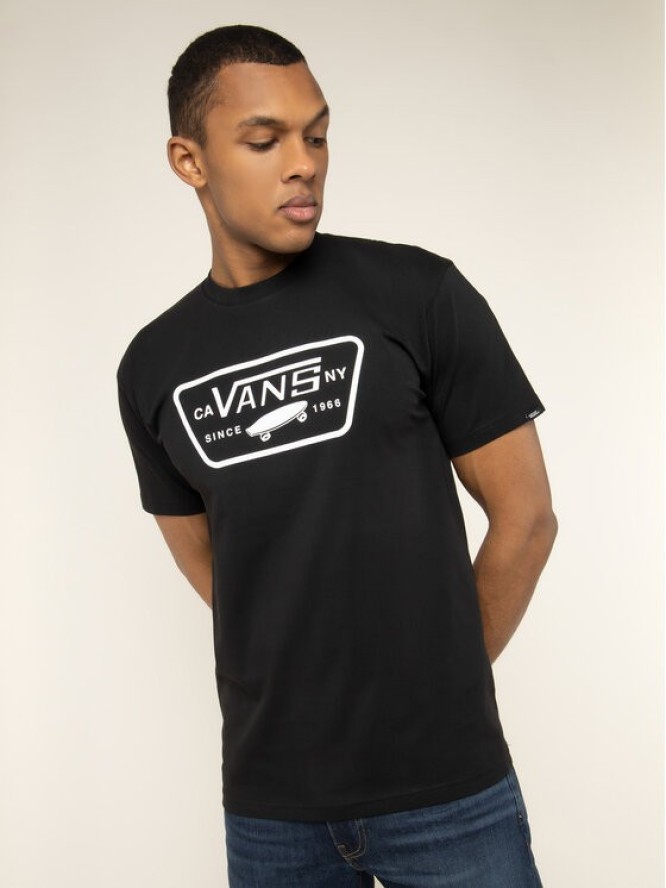 Vans T-Shirt Full Patch VN000QN8Y281 Czarny Classic Fit