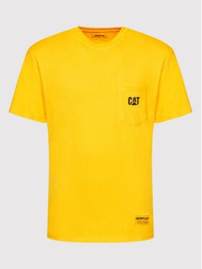 CATerpillar T-Shirt 2511868 Żółty Regular Fit