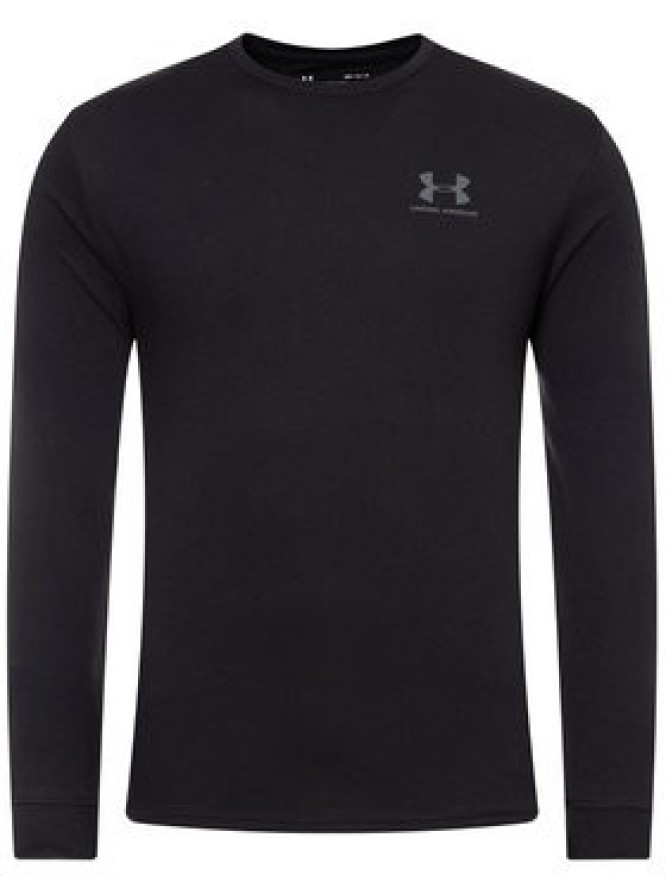 Under Armour Longsleeve Ua Sportstyle Left Chest 1329585 Czarny Loose Fit