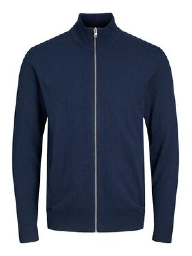 Jack&Jones Sweter 12223949 Granatowy Regular Fit