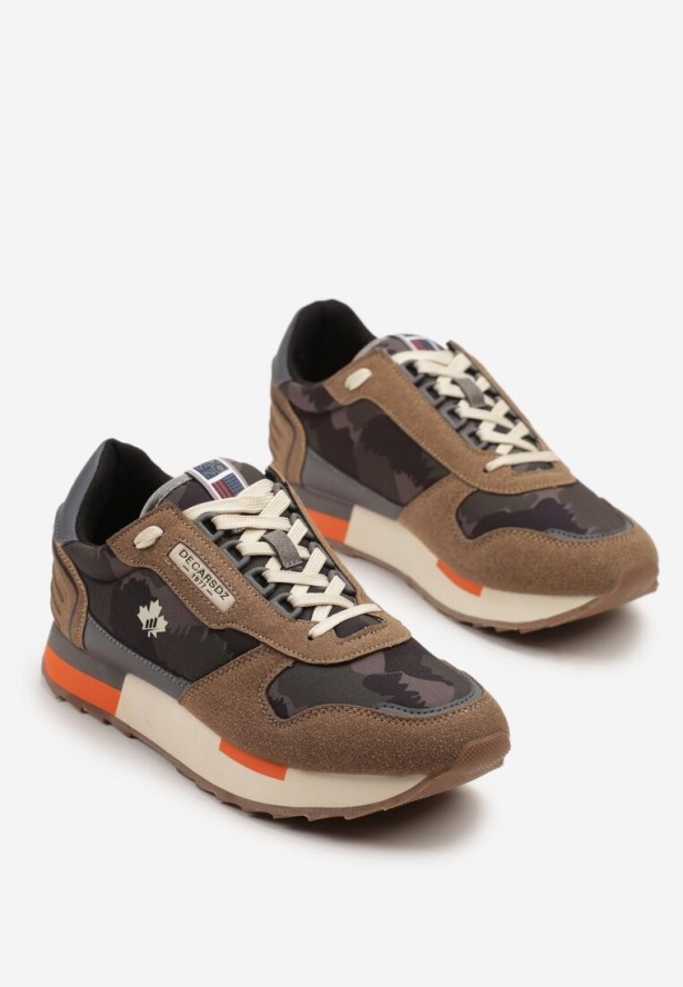 Moro Buty Sportowe Sneakersy z Ozdobnymi Wstawkami Vevilira