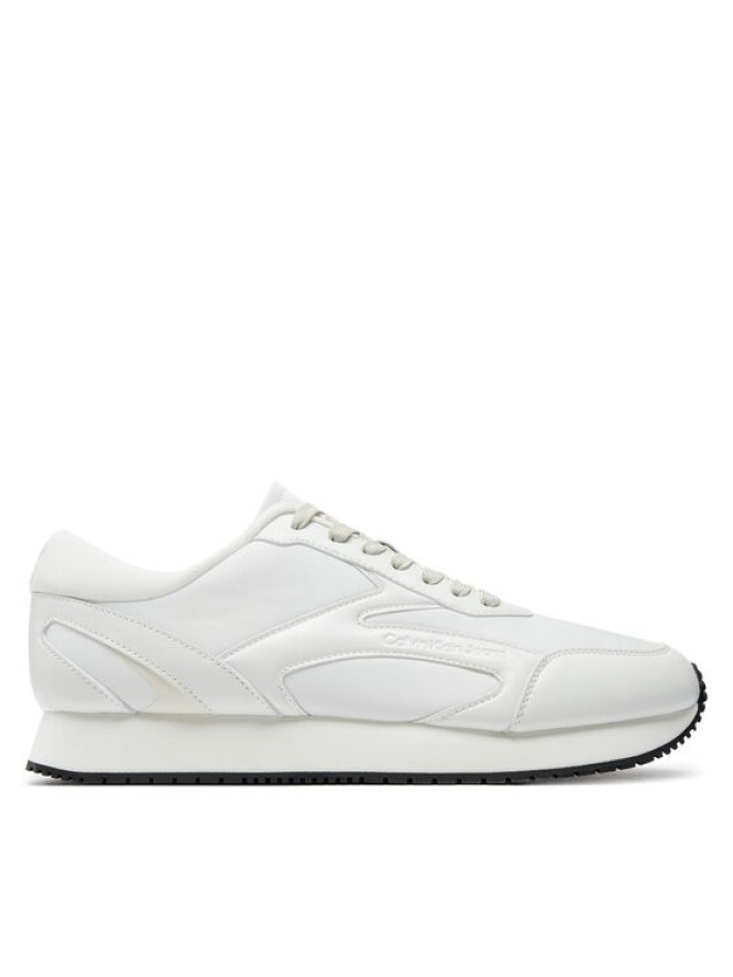 Calvin Klein Jeans Sneakersy Retro Runner Multilayer YM0YM01117 Biały