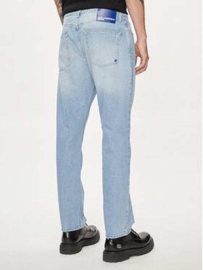 Karl Lagerfeld Jeans Jeansy 241D1110 Niebieski Relaxed Fit