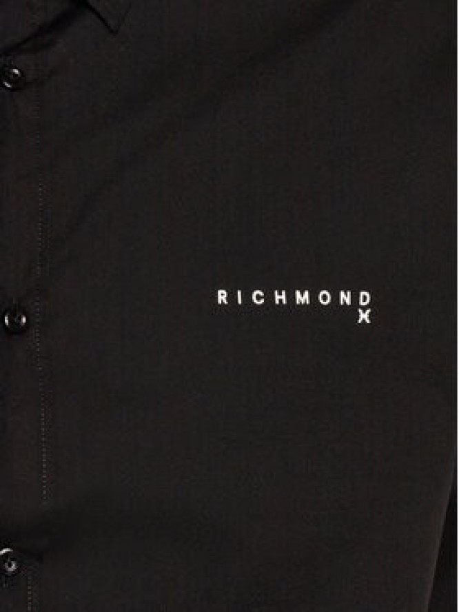 Richmond X Koszula Liddo UMP24230CA Czarny Slim Fit