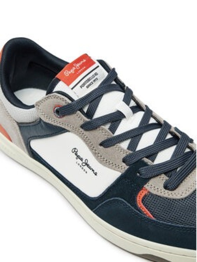 Pepe Jeans Sneakersy Kore Skate M PMS00027 Granatowy