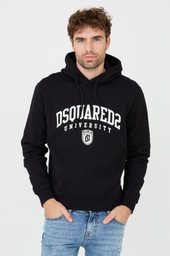 DSQUARED2 Czarna bluza Cool Fit Hoodie