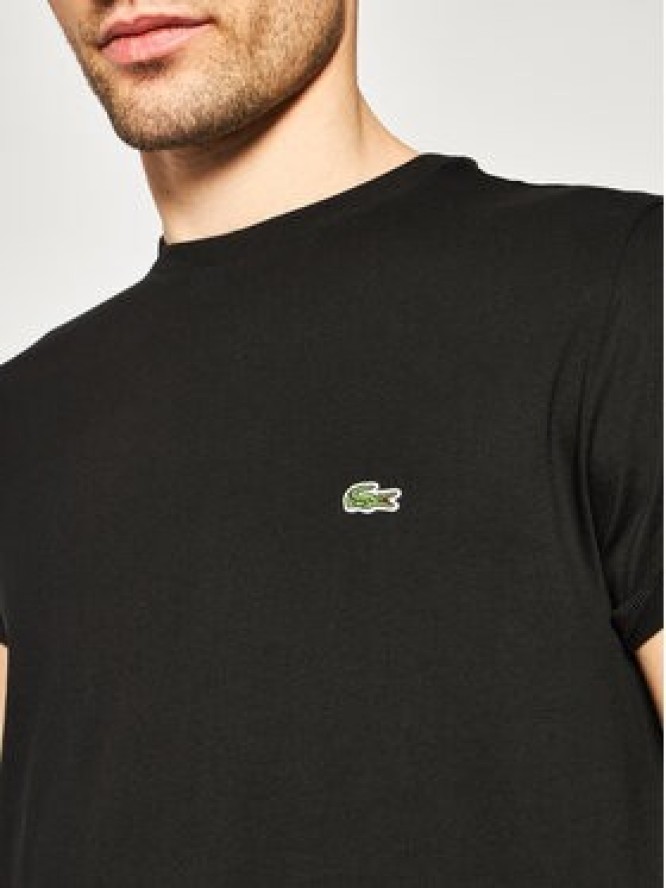 Lacoste T-Shirt TH6709 Czarny Regular Fit