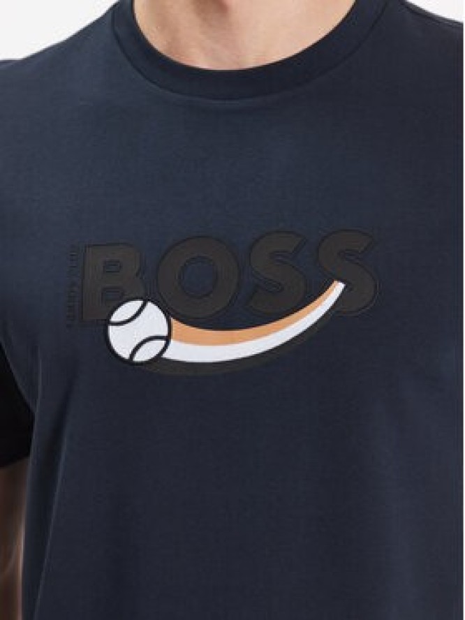 Boss T-Shirt Tiburt 348 50486205 Granatowy Regular Fit