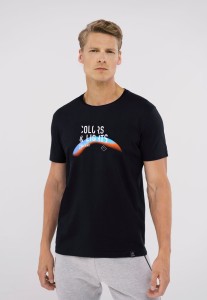 T-shirt z nadrukiem T-COLS