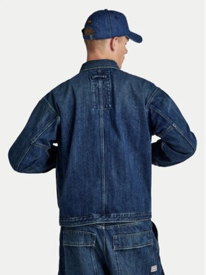 G-Star Raw Kurtka jeansowa Utility D24330-D577-G334 Niebieski Regular Fit