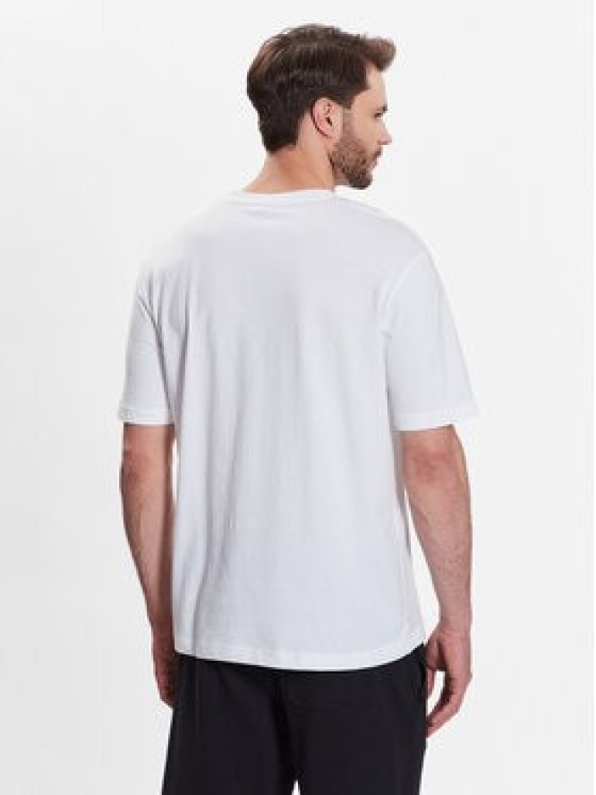 Diadora T-Shirt Match Point 102.179312 Biały Regular Fit