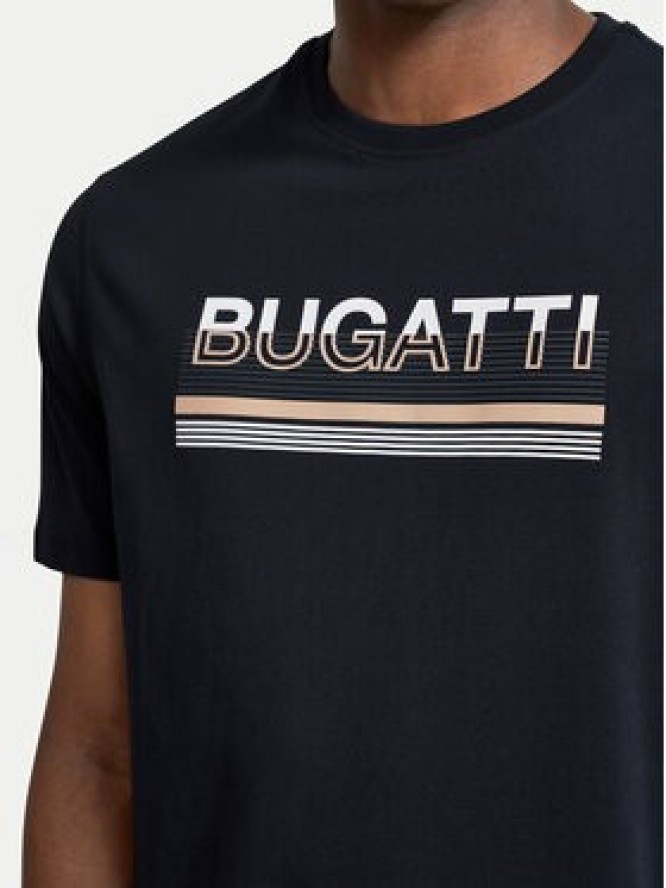 Bugatti T-Shirt 8350-65041B Granatowy Regular Fit