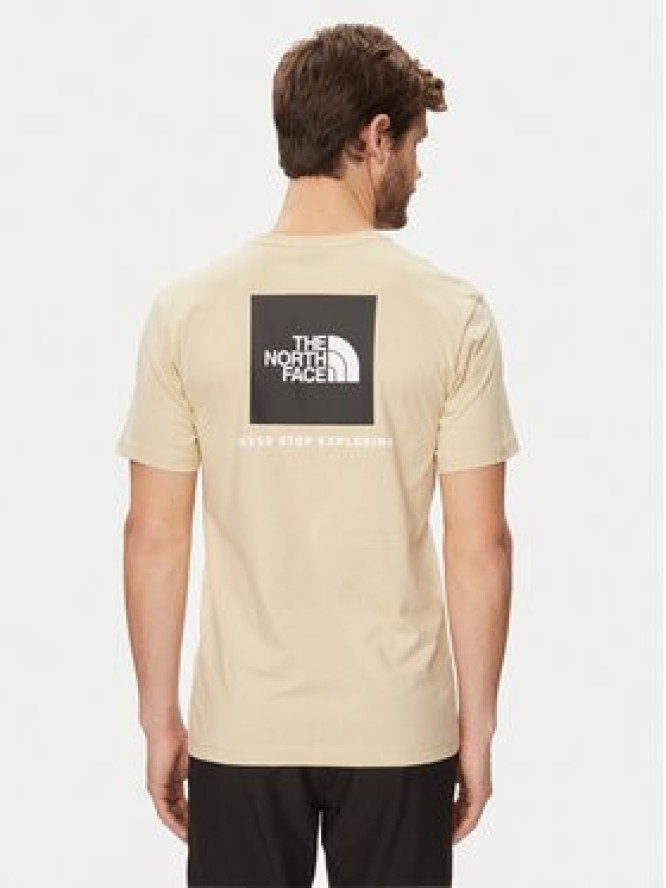 The North Face T-Shirt Redbox NF0A87NP Beżowy Regular Fit