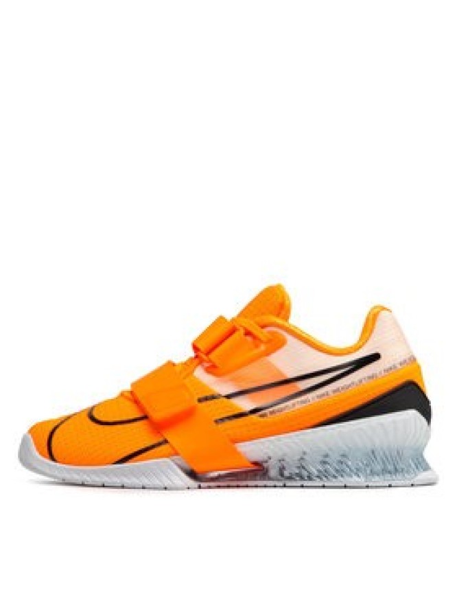 Nike Buty na siłownię Romaleos 4 CD3463 801 Pomarańczowy