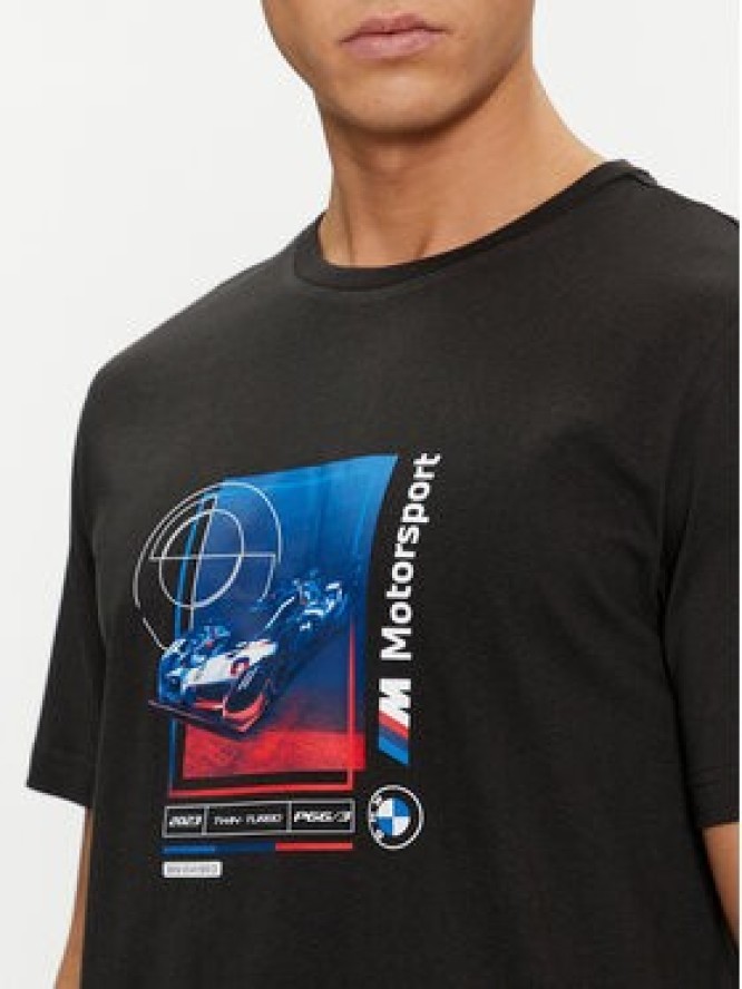 Puma T-Shirt BMW MMS Car Graphic 624158 Czarny Regular Fit