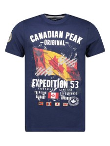 Canadian Peak Koszulka "Jitcheneak" w kolorze granatowym rozmiar: L