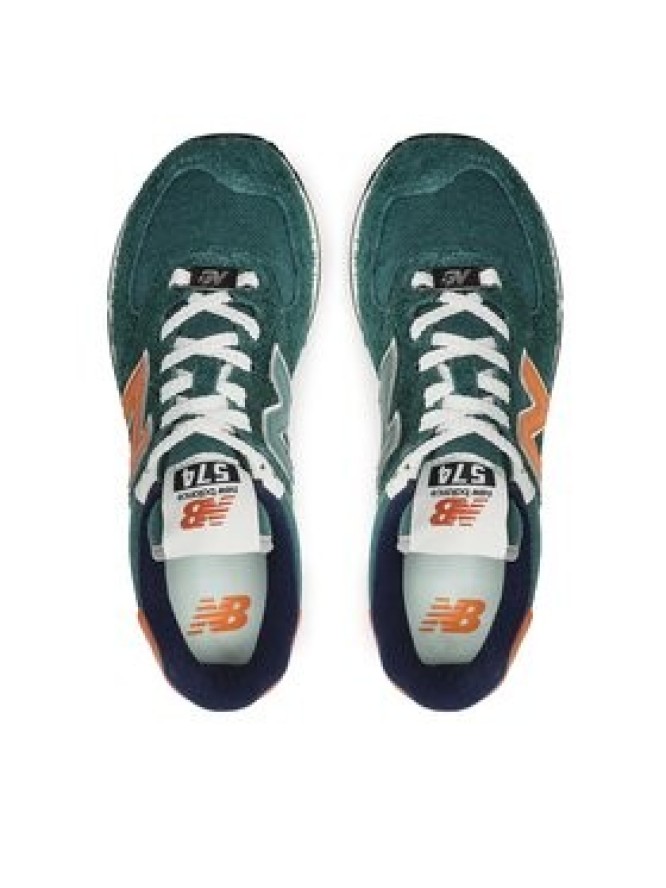 New Balance Sneakersy U574DI2 Zielony