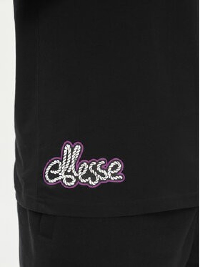 Ellesse T-Shirt Boretto SHV20120 Czarny Regular Fit