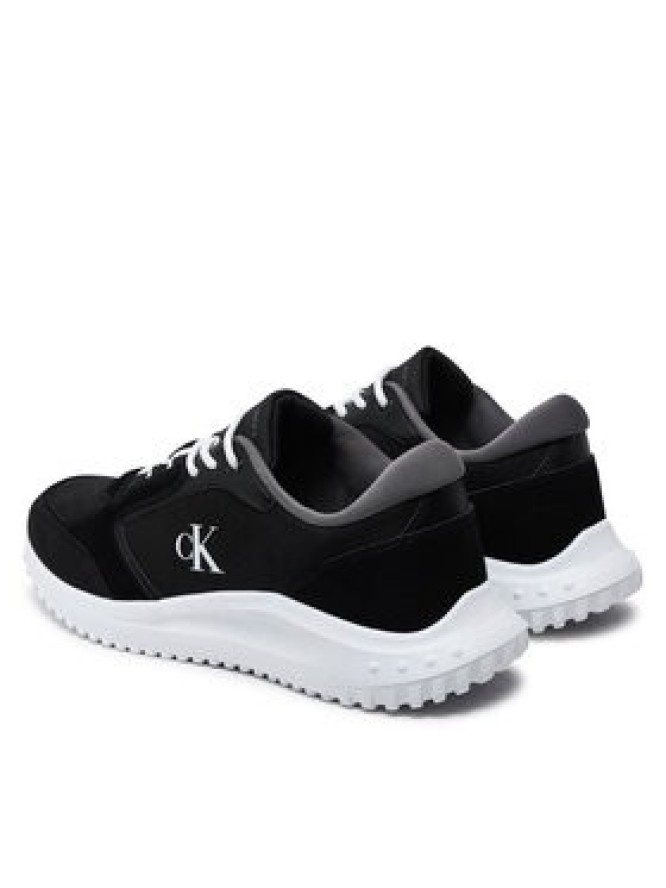 Calvin Klein Jeans Sneakersy Eva Runner Low Mg Wmm YM0YM01145 Czarny