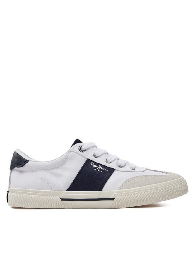 Pepe Jeans Sneakersy Kenton Strap M PMS31042 Biały