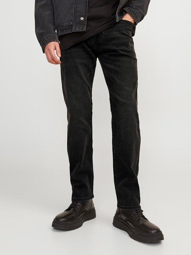 Jack & Jones Dżinsy - Regular fit - w kolorze czarnym rozmiar: W34/L34