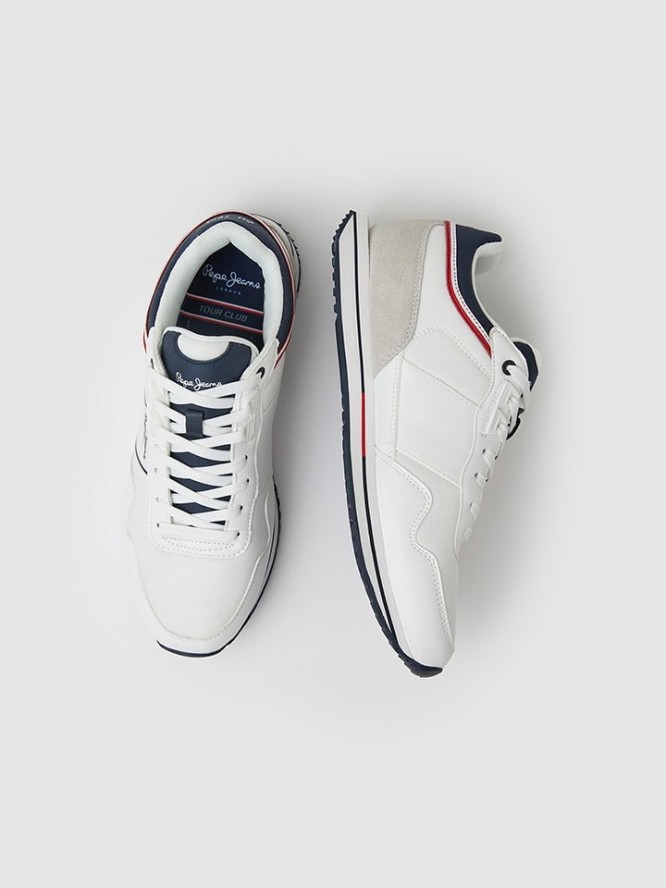 Pepe Jeans FOOTWEAR Sneakersy w kolorze białym rozmiar: 41
