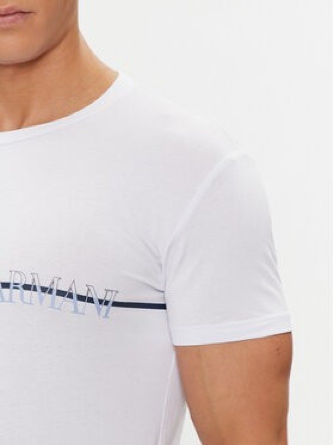 Emporio Armani Underwear T-Shirt 111035 4R729 00010 Biały Slim Fit