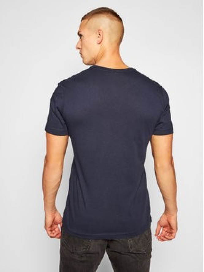 Lacoste T-Shirt TH2036 Granatowy Regular Fit