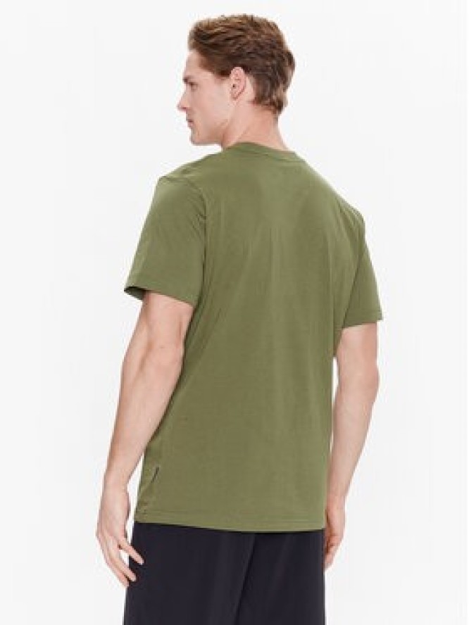 Jack Wolfskin T-Shirt Brand 1809021 Zielony Regular Fit