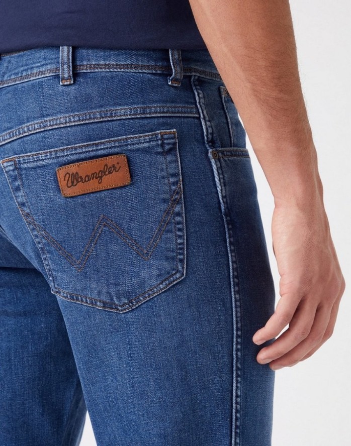 WRANGLER TEXAS MĘSKIE SPODNIE JEANSOWE SPOTLITE W121YJ38N