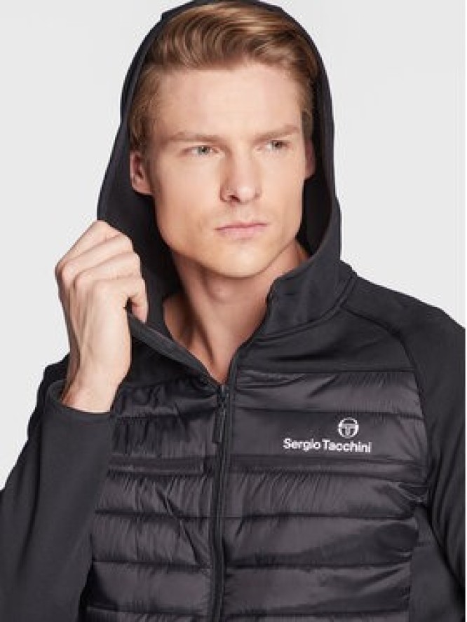 Sergio Tacchini Kurtka przejściowa Nam 39324 Czarny Regular Fit