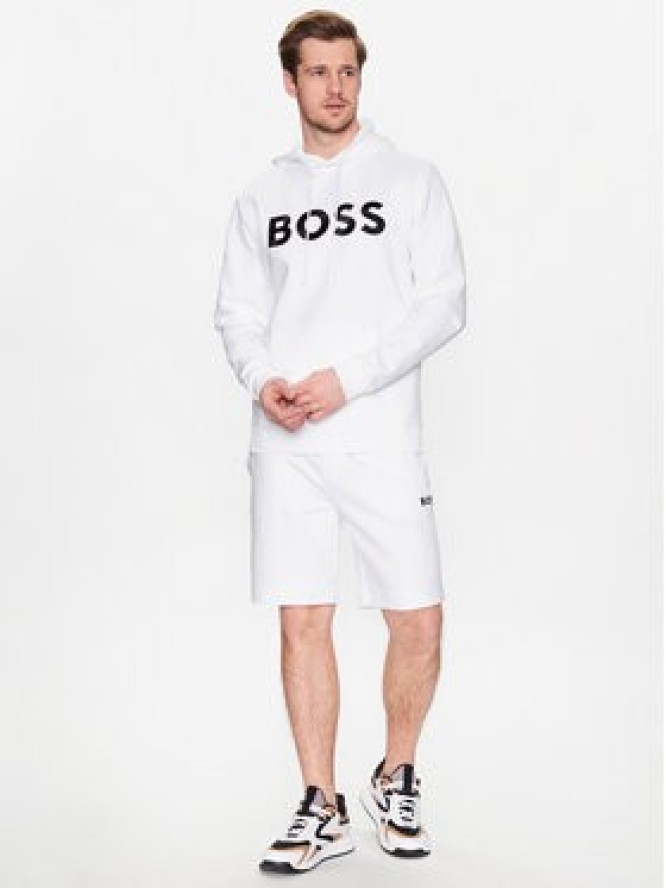 Boss Bluza 50482887 Biały Relaxed Fit