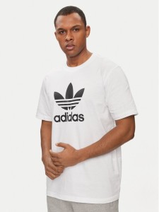 adidas T-Shirt adicolor Trefoil IV5353 Biały Regular Fit