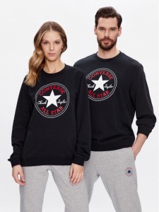 Converse Bluza Unisex 10025471-A01 Czarny Standard Fit