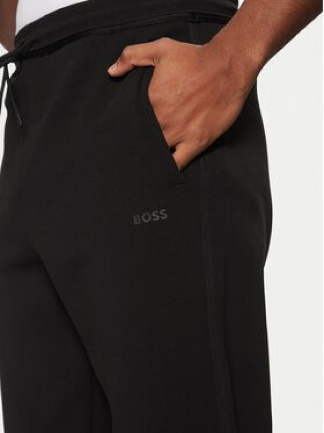 BOSS Spodnie dresowe Hadiko 50530030 Czarny Regular Fit