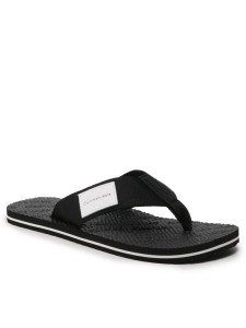 Calvin Klein Jeans Japonki Beach Sandal Woven Patch YM0YM00657 Czarny