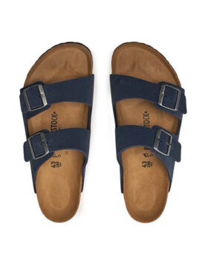 Birkenstock Klapki Arizona Lenb 1028095 Granatowy