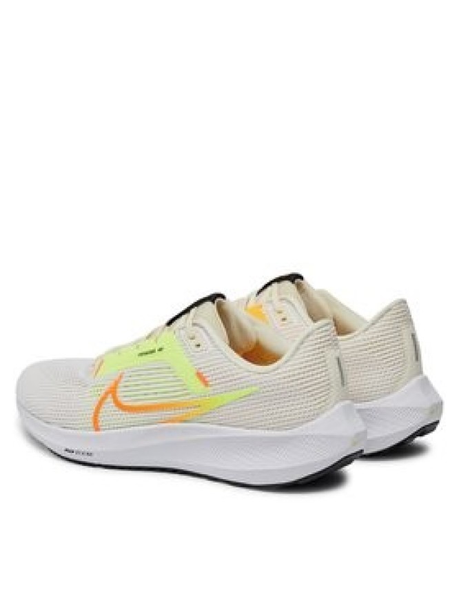 Nike Buty do biegania Air Zoom Pegasus 40 DV3853-101 Beżowy