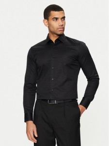 BOSS Koszula 50473310 Czarny Slim Fit